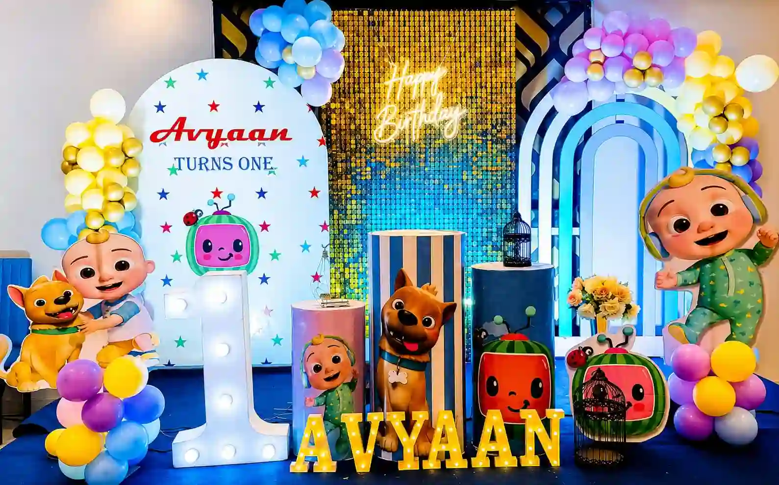 Cocomelon Fun Theme Decoration